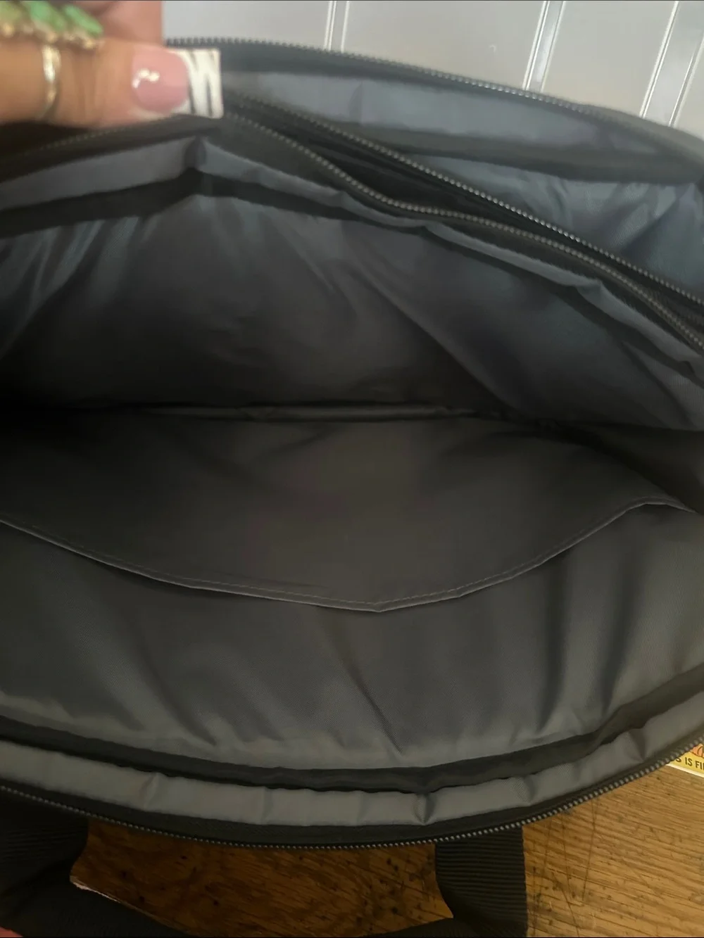 SwissGear Black Padded Laptop Messenger Bag